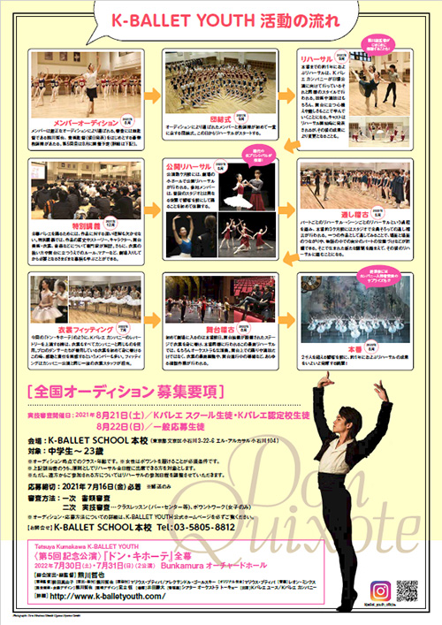 K-BALLET YOUTH TIMES裏